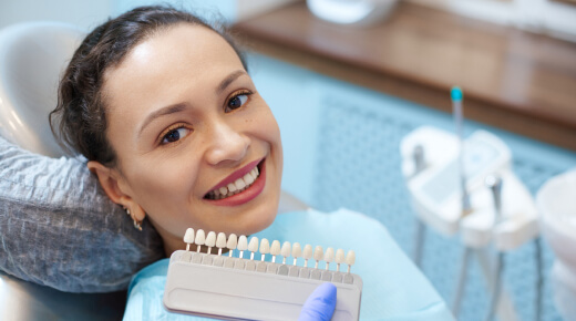 patient with veneers in burleson